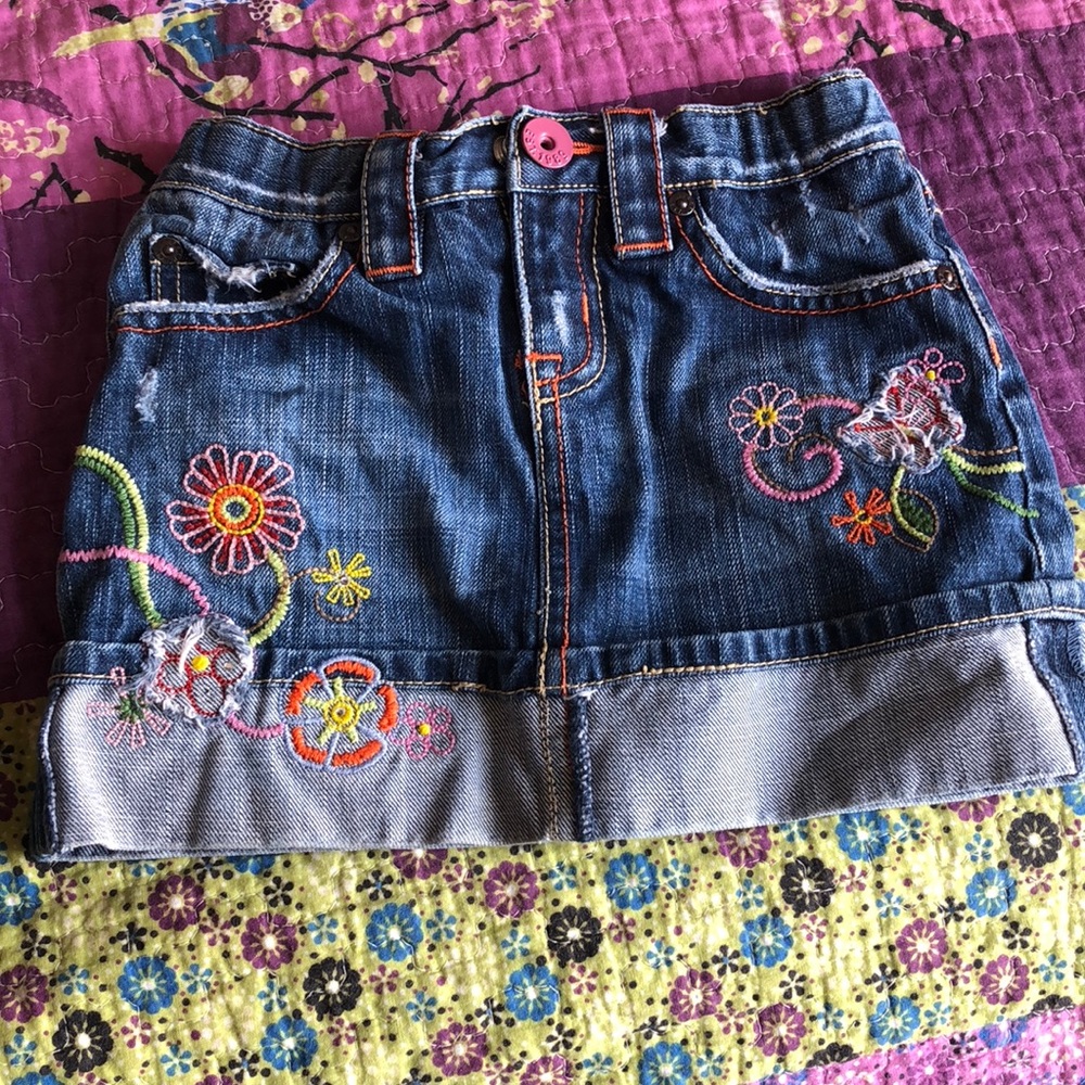 Denim skirt